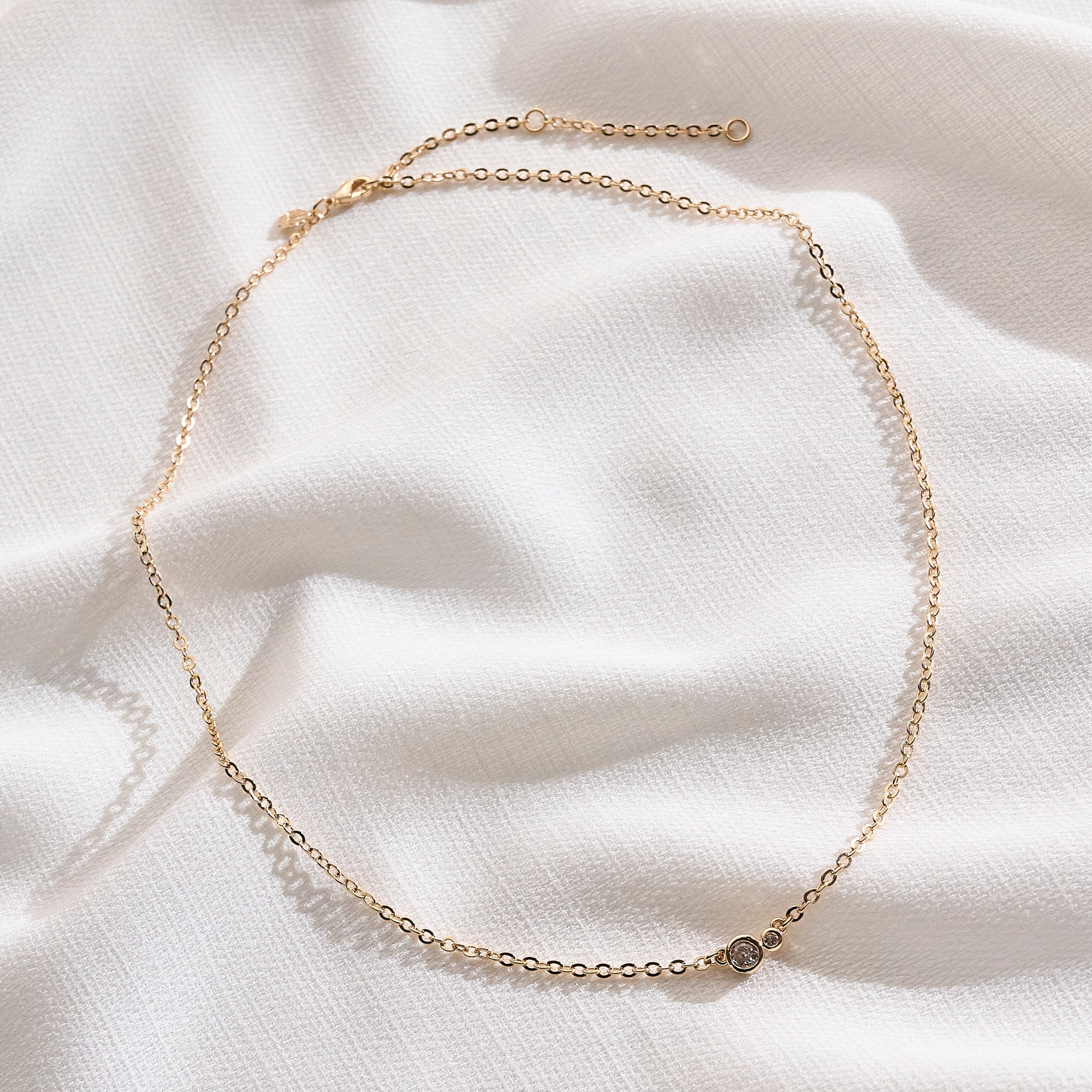 Colar Azaleia Banho Ouro 18k