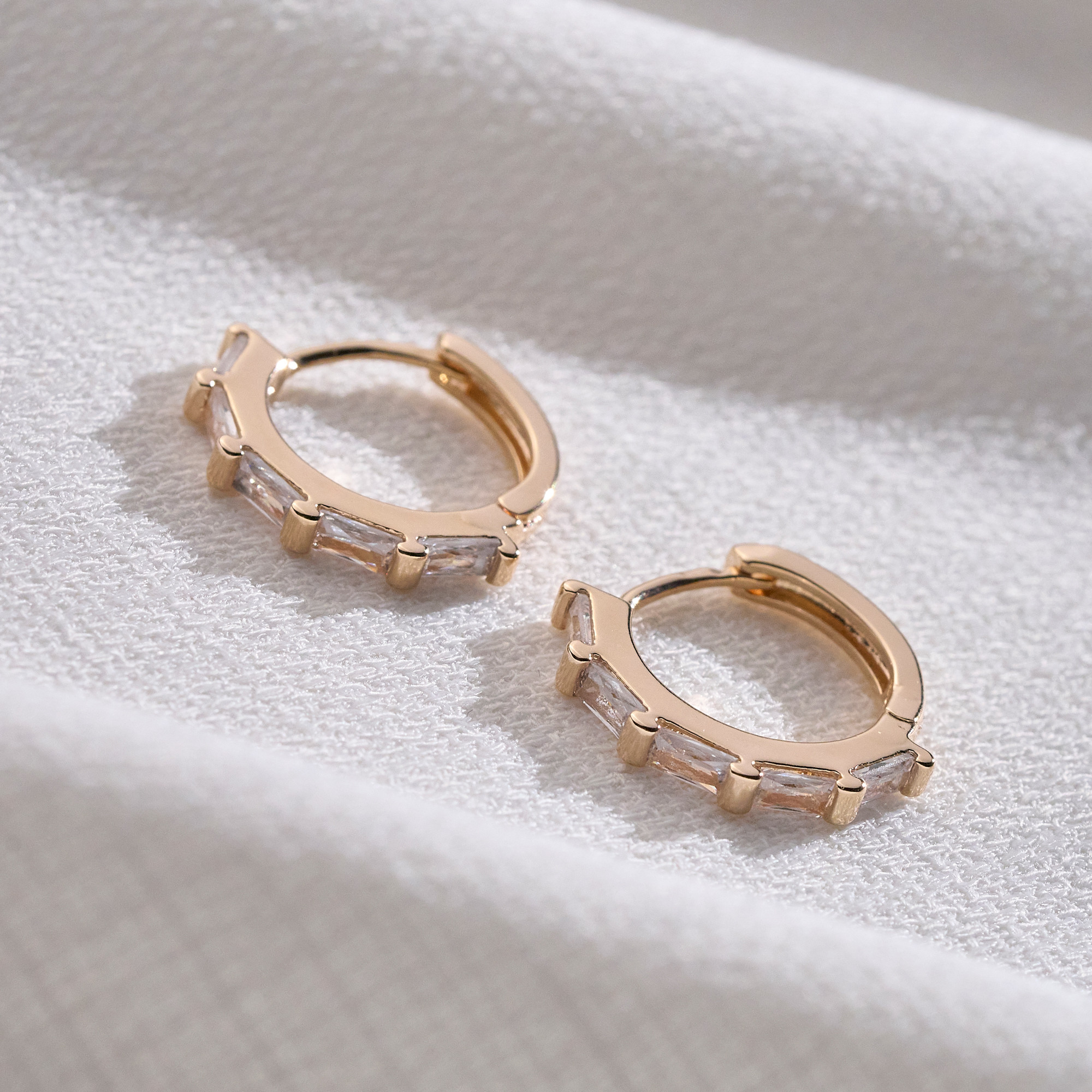 Brinco Aleandra Banho Ouro 18k