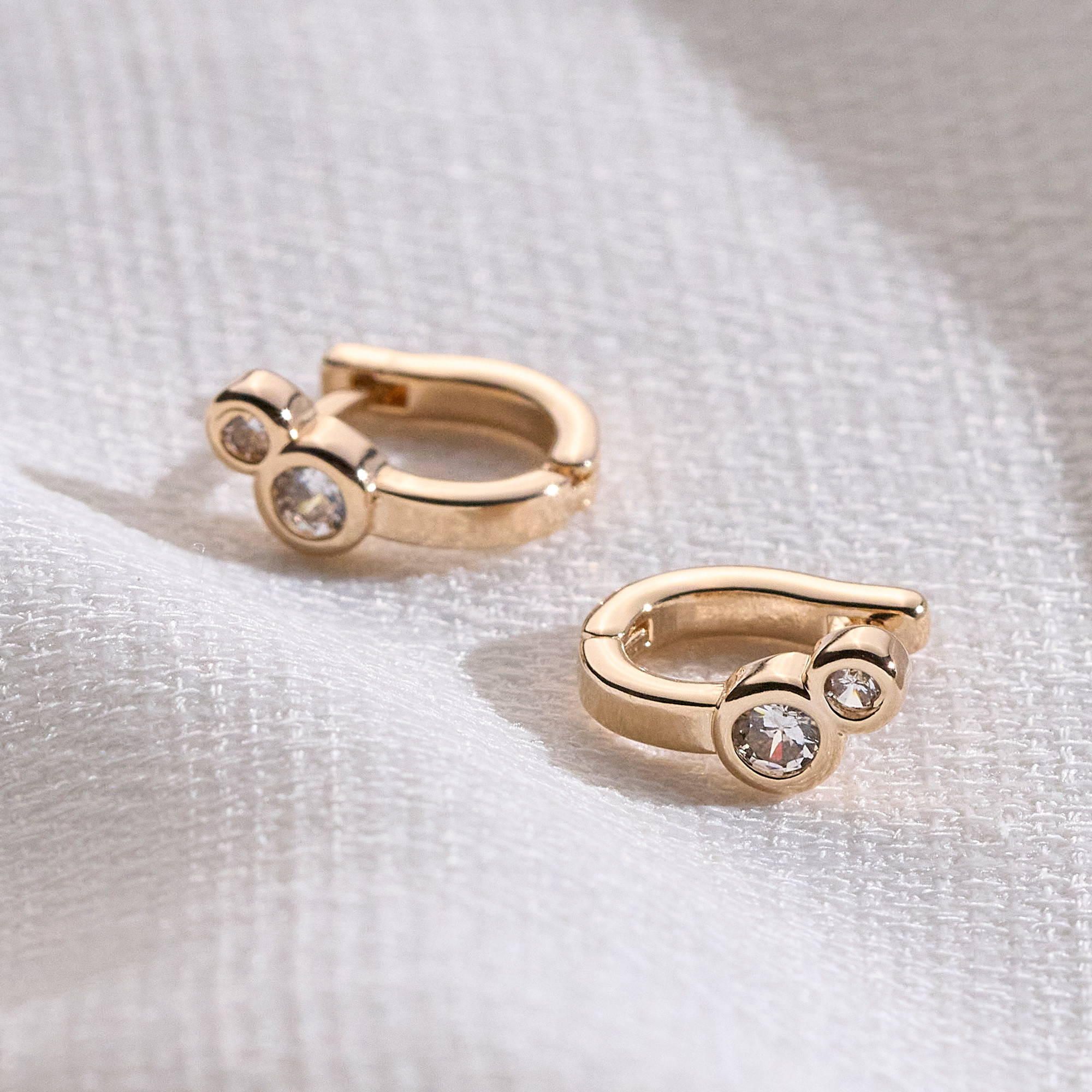 Brinco Alyssa Banho Ouro 18k