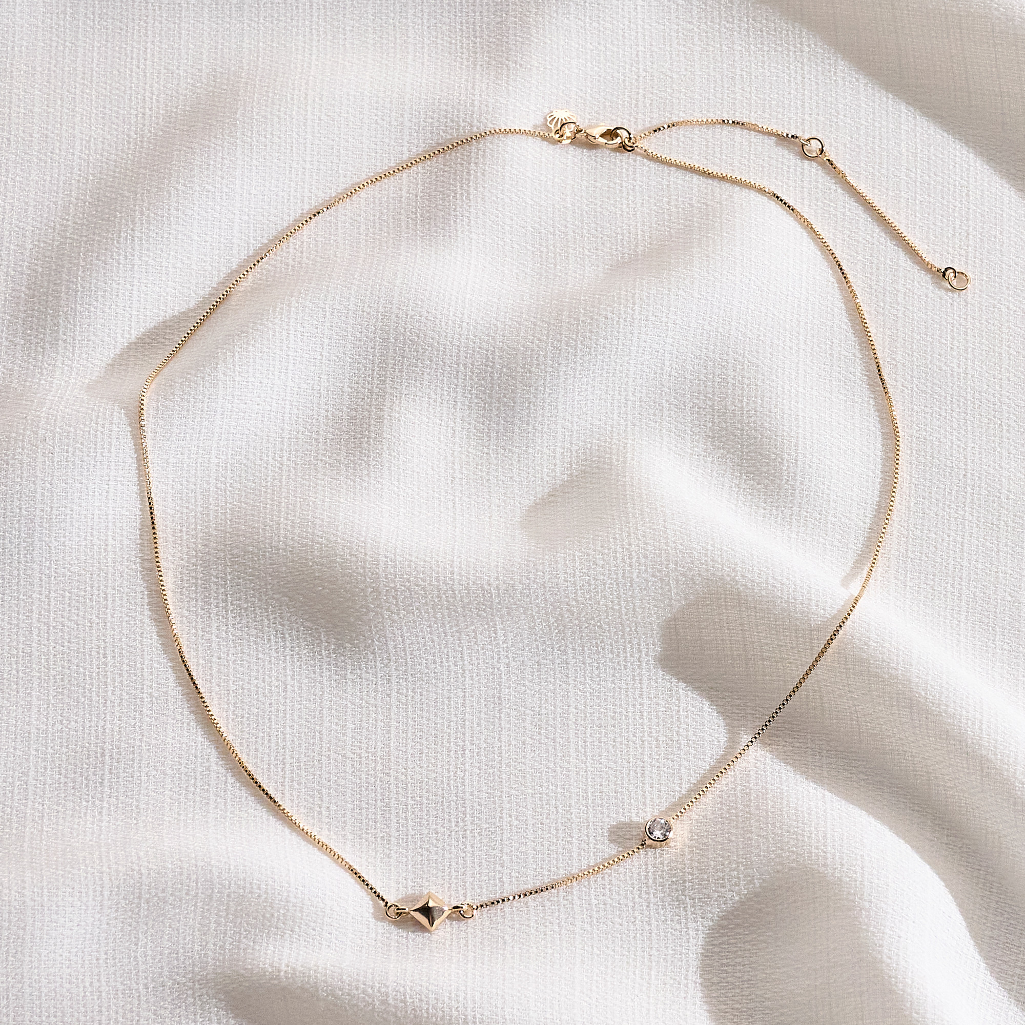 Colar Ariela Banho Ouro 18k