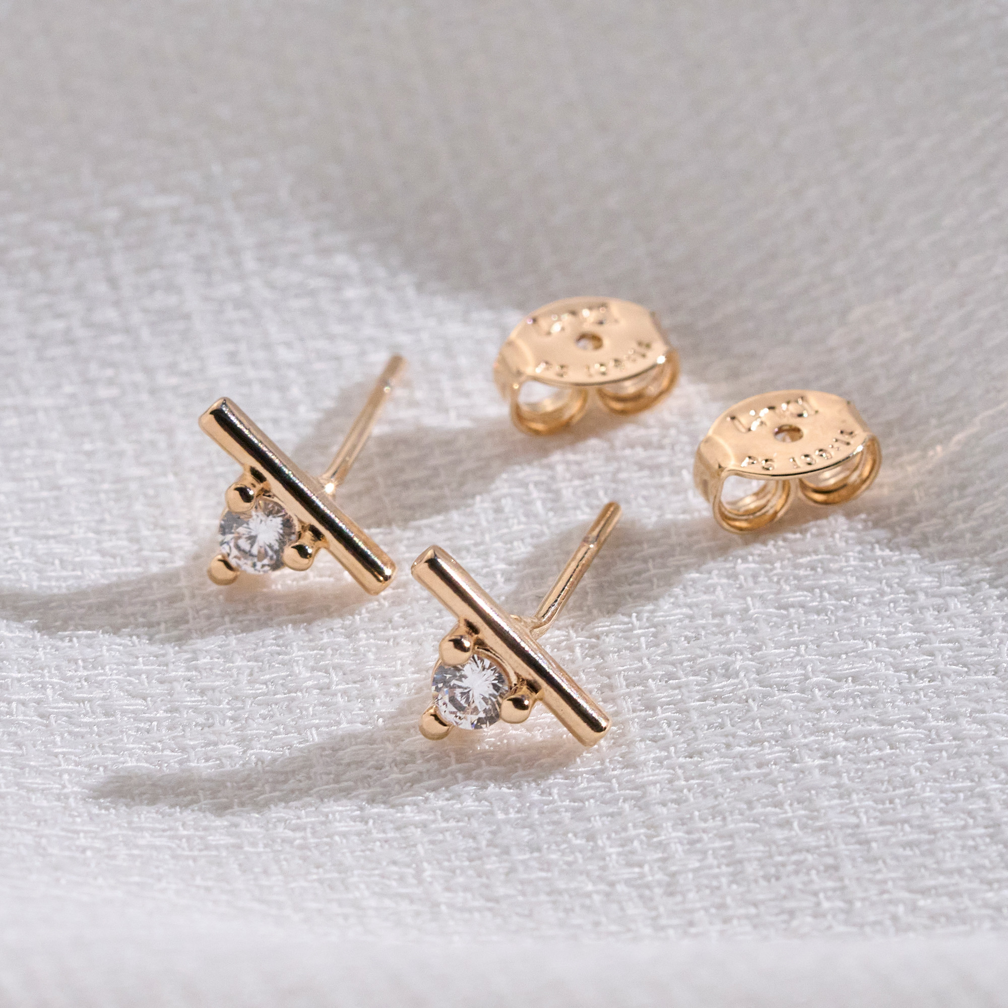 Brinco Laressa Banho Ouro 18k