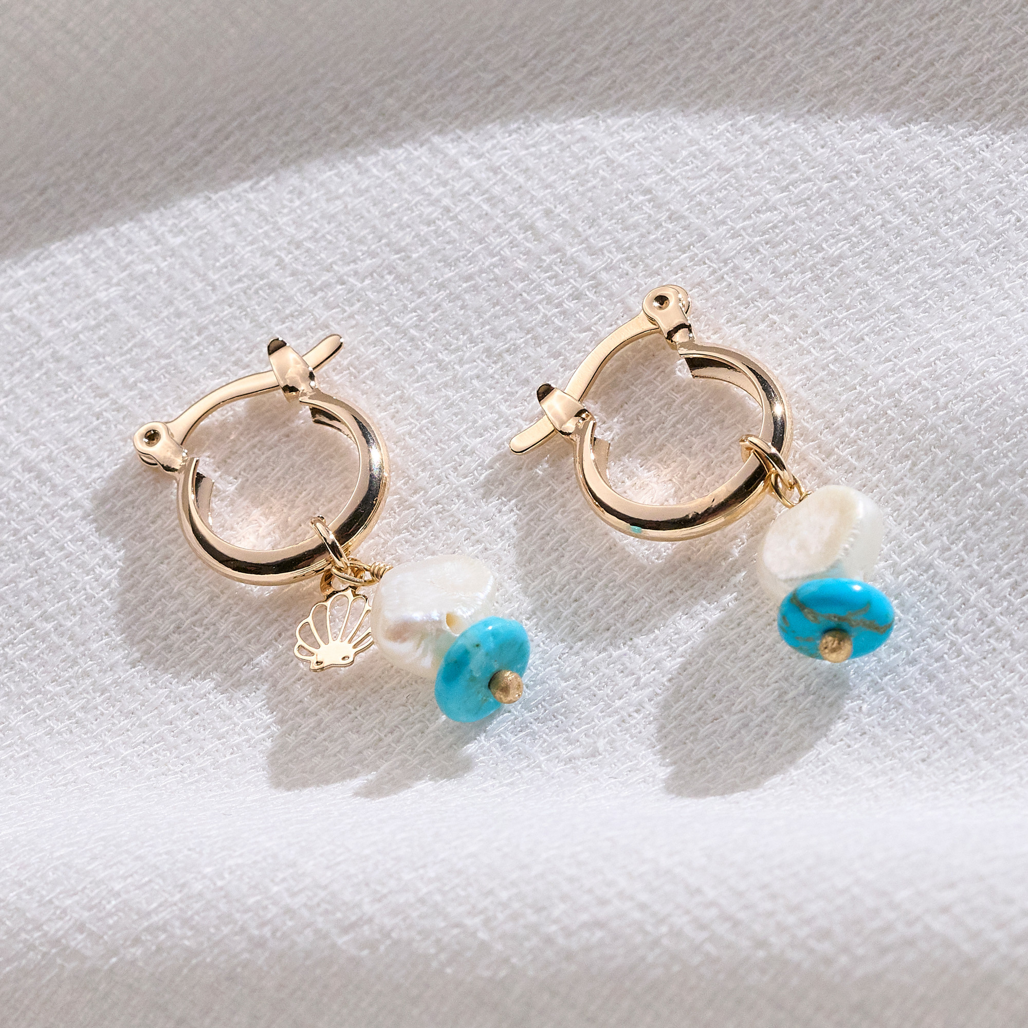 Brinco Keliane Banho Ouro 18k