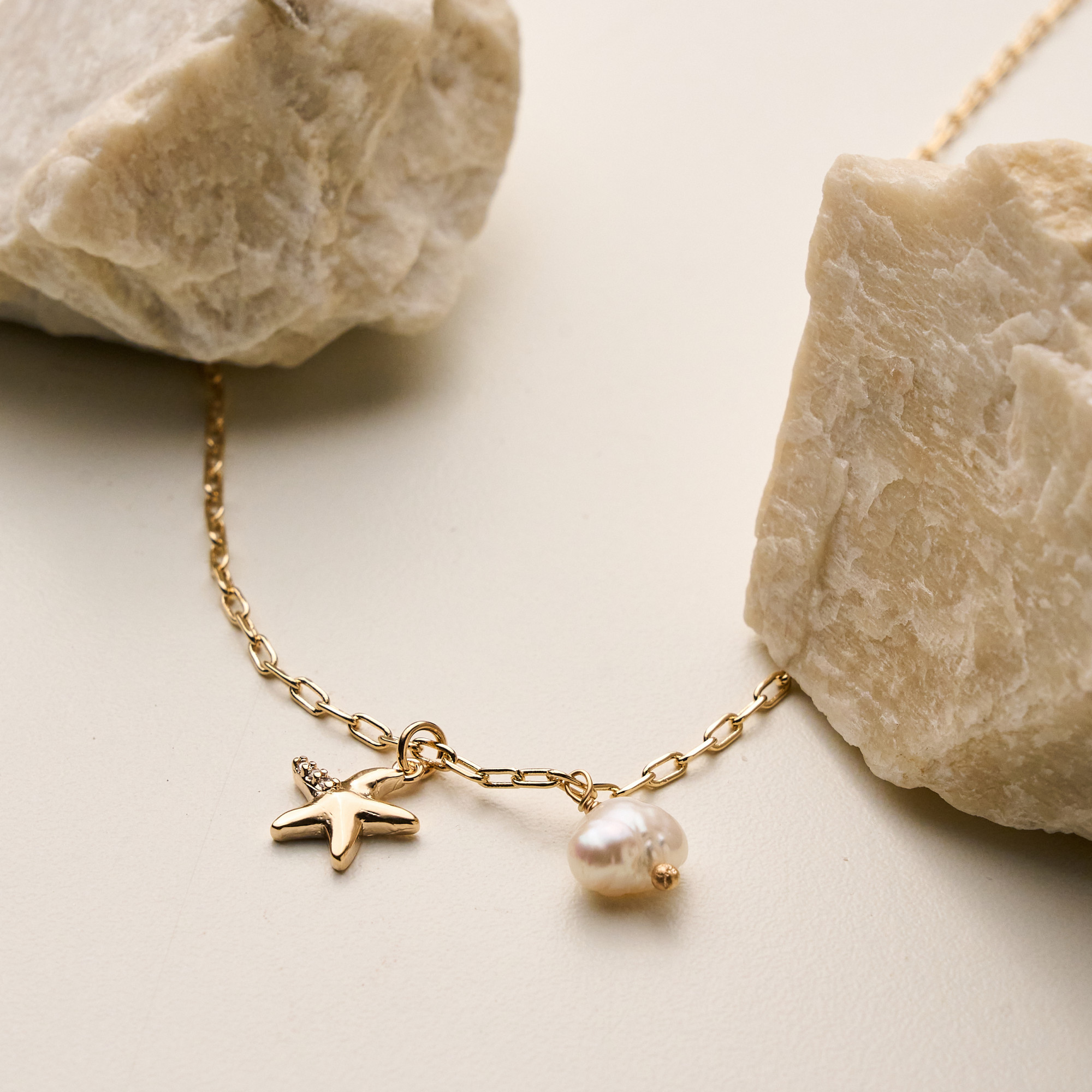 Colar Enseada Banho Ouro 18k