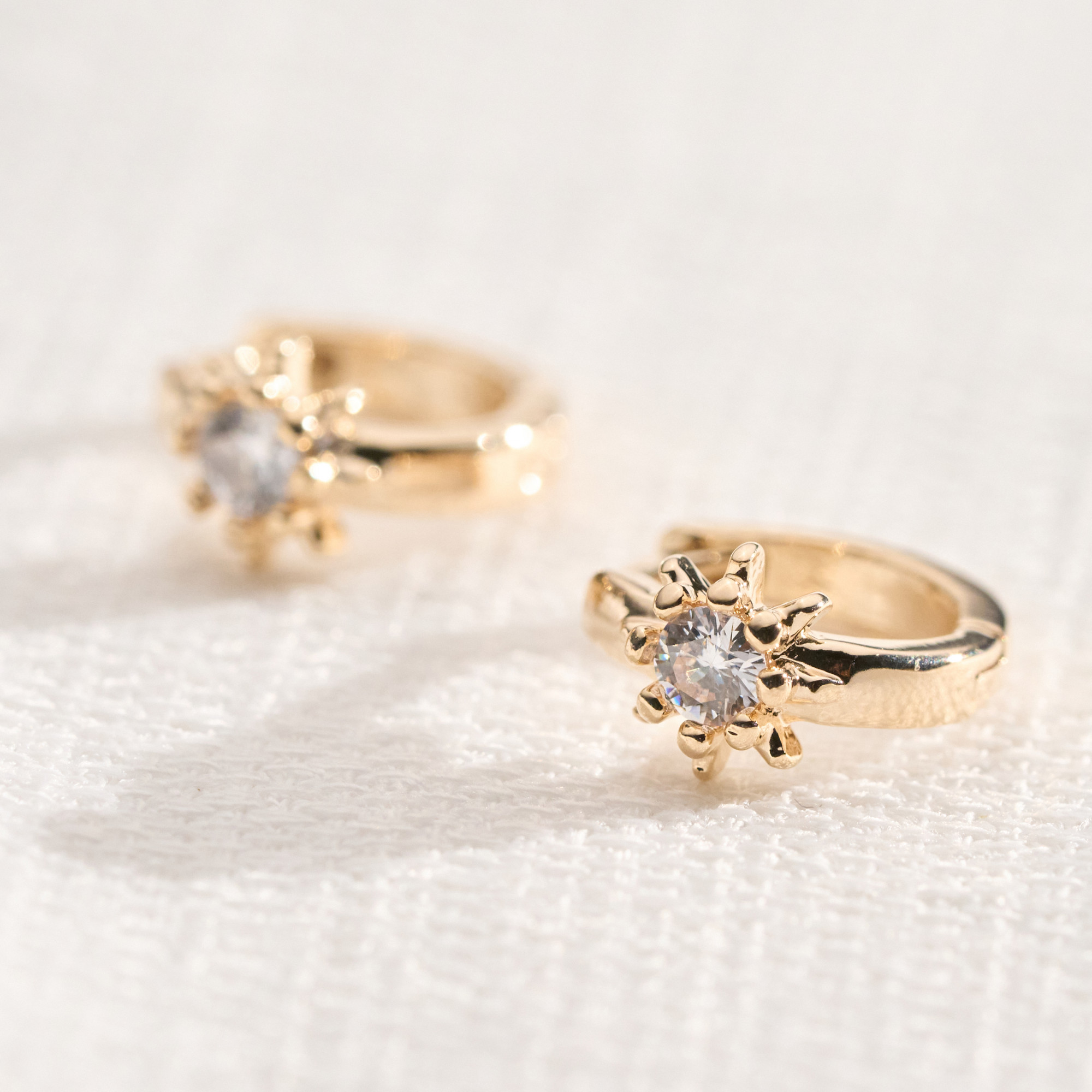 Brinco Andromeda Banho Ouro 18k