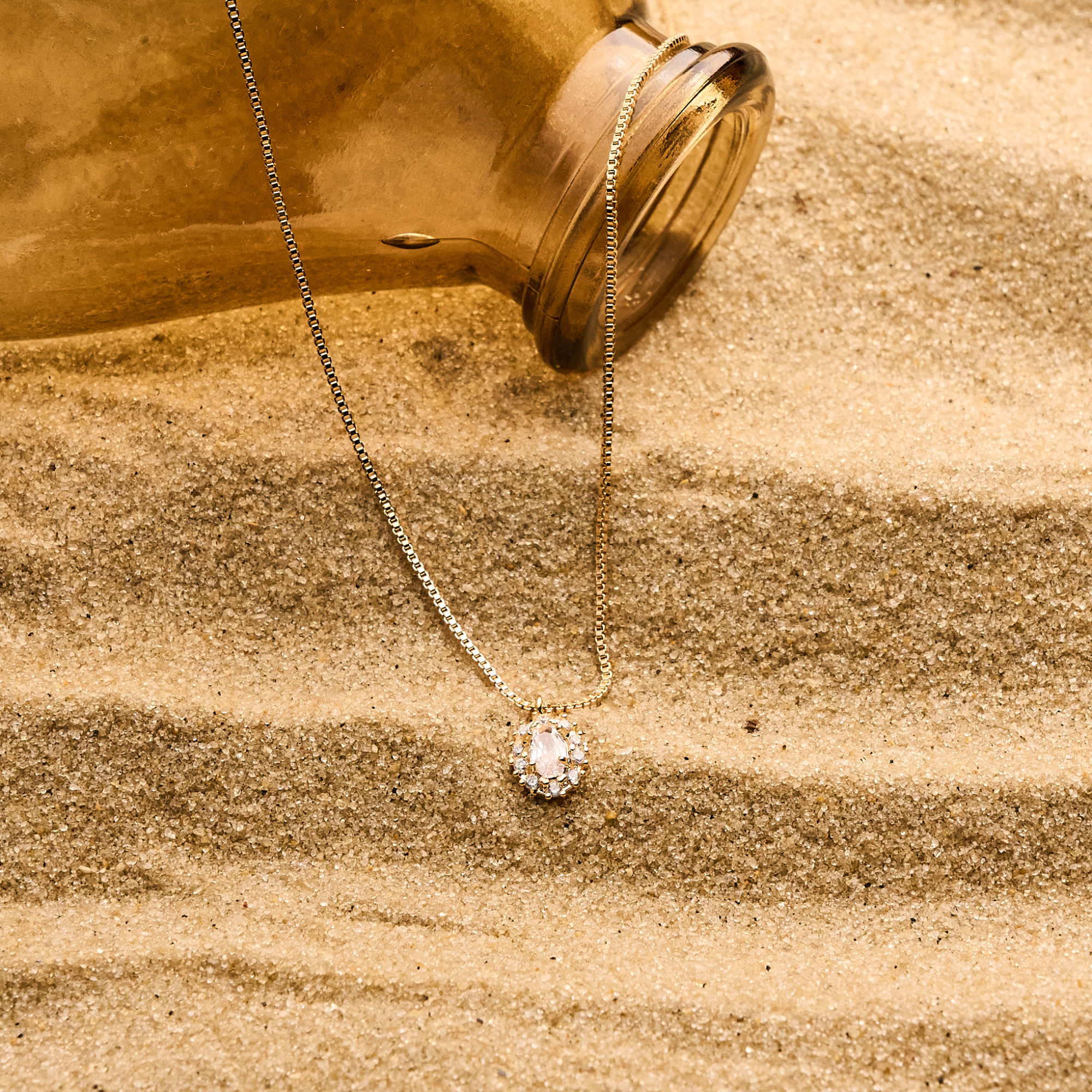 Colar Bennet Banho Ouro 18k