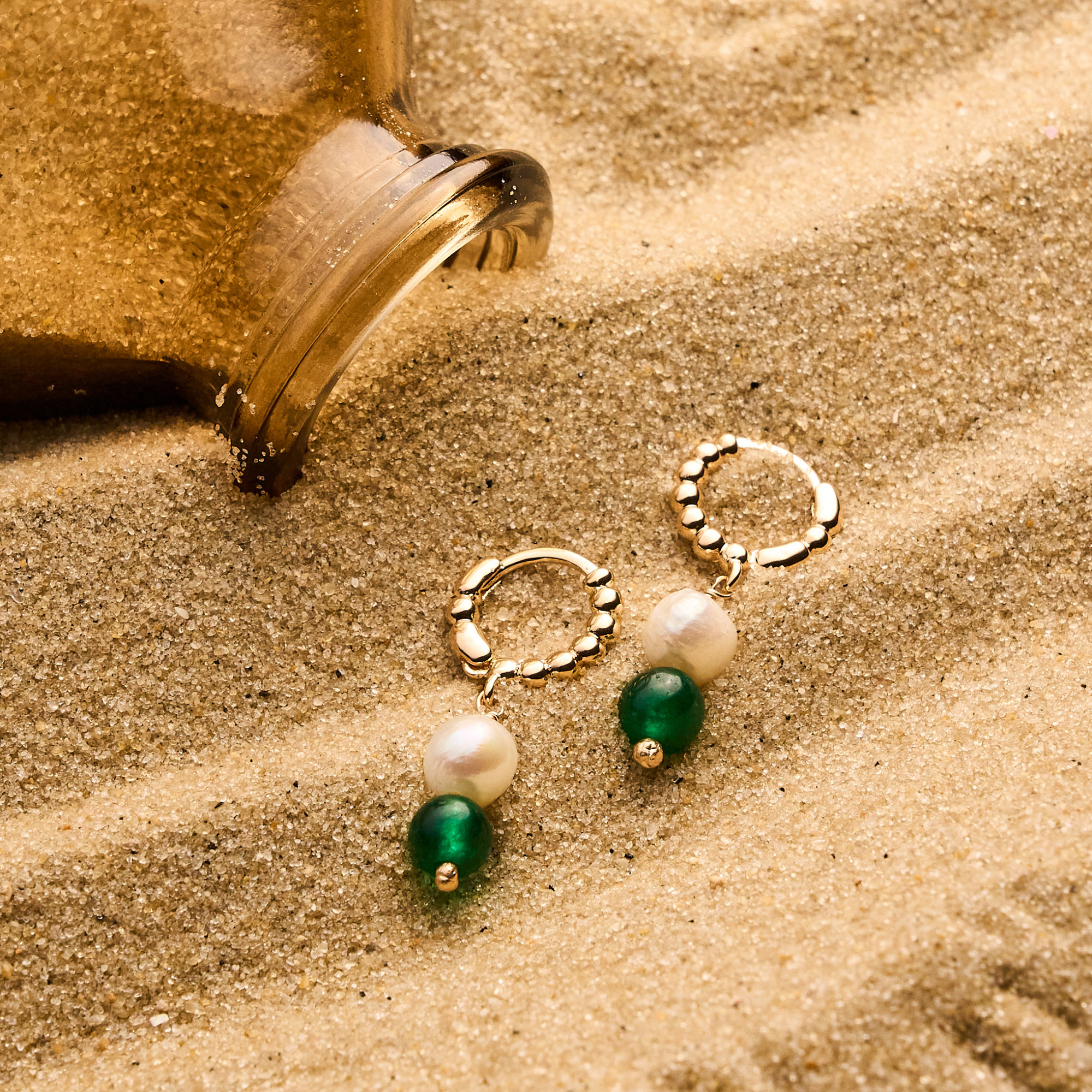 Brinco Edinalva Banho Ouro 18k