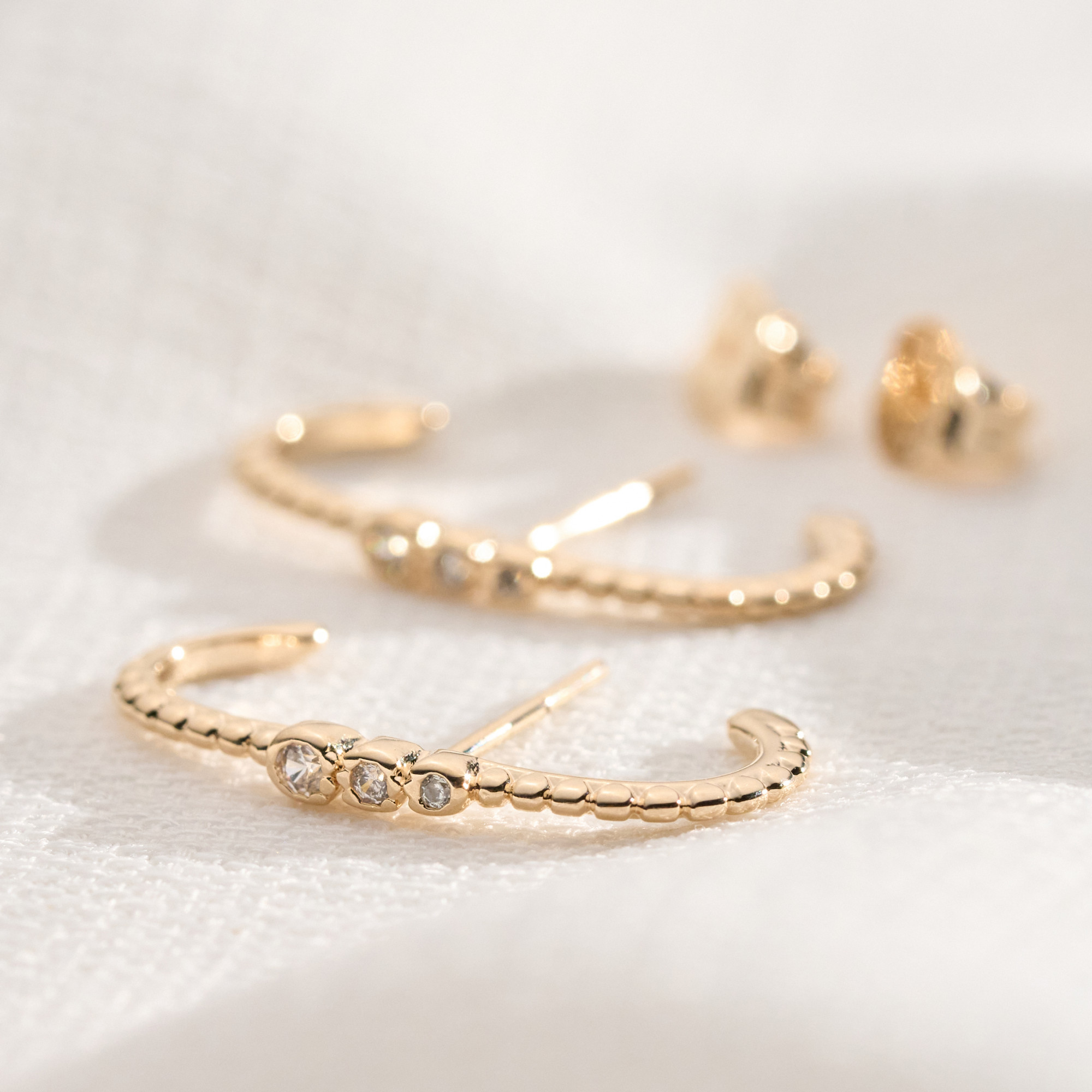 Brinco Maxime Banho Ouro 18k