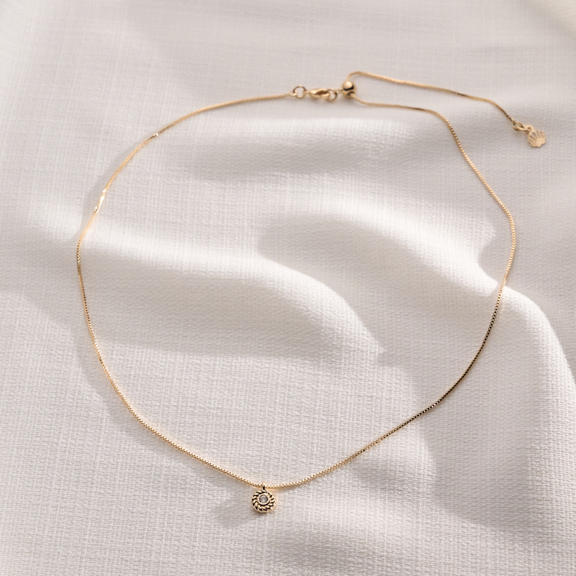 Colar Celestina Banho Ouro 18k