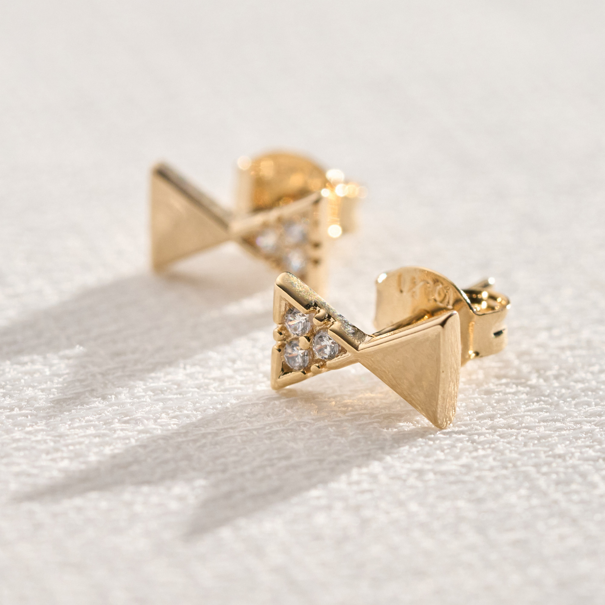 Brinco Nilsa Banho Ouro 18k