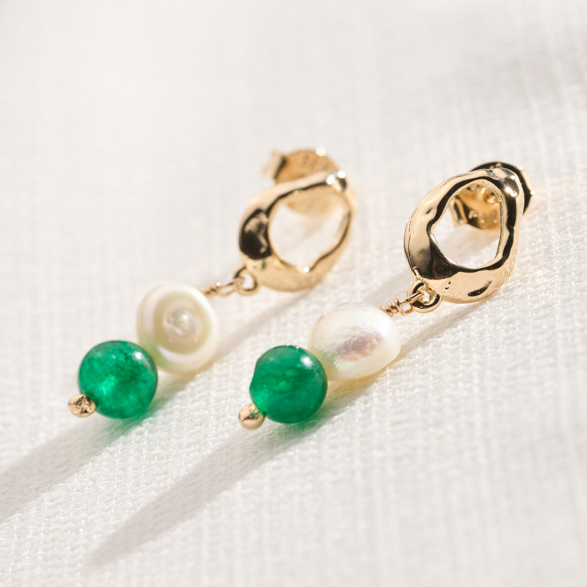 Brinco Cristiane Banho Ouro 18k