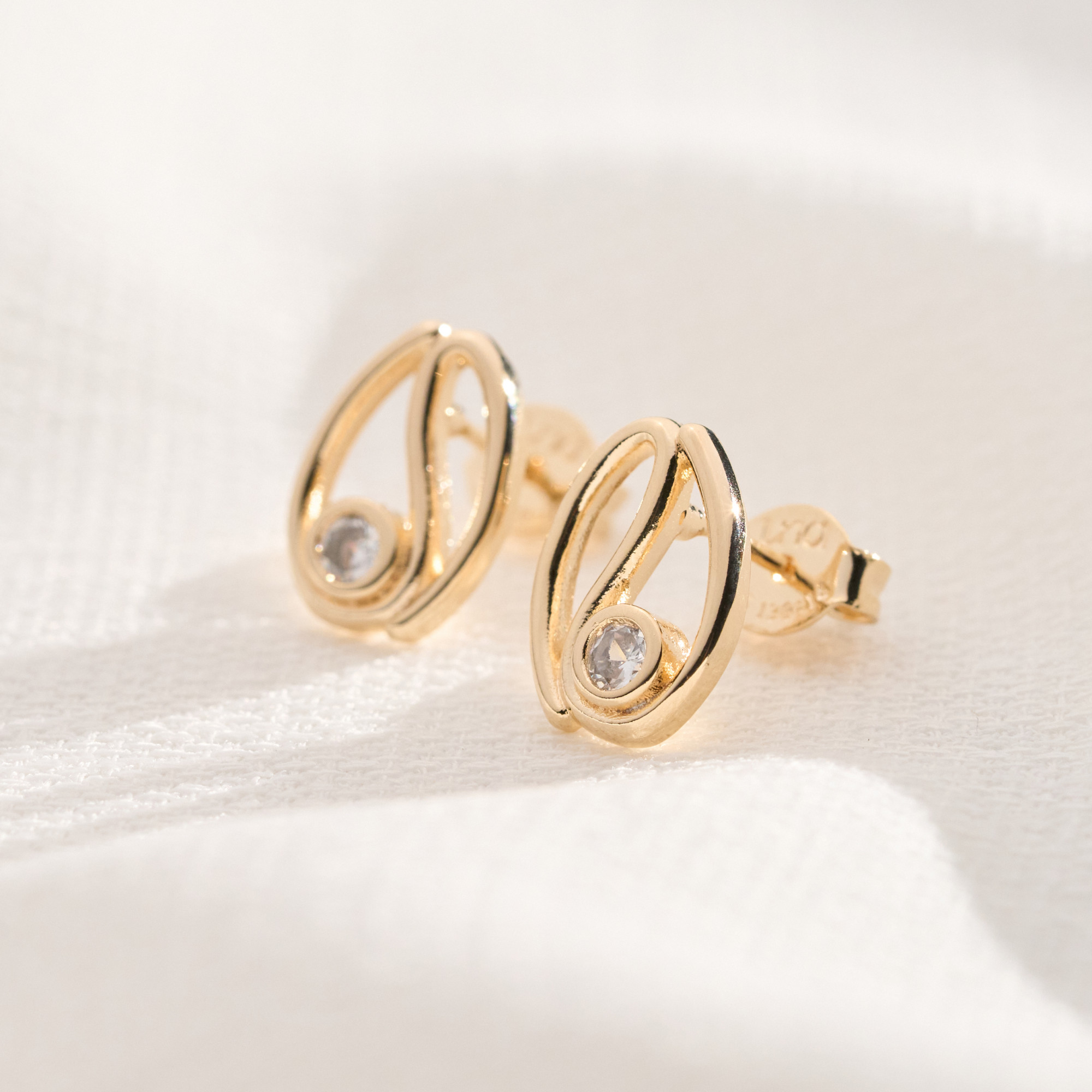 Brinco Geralda Banho Ouro 18k