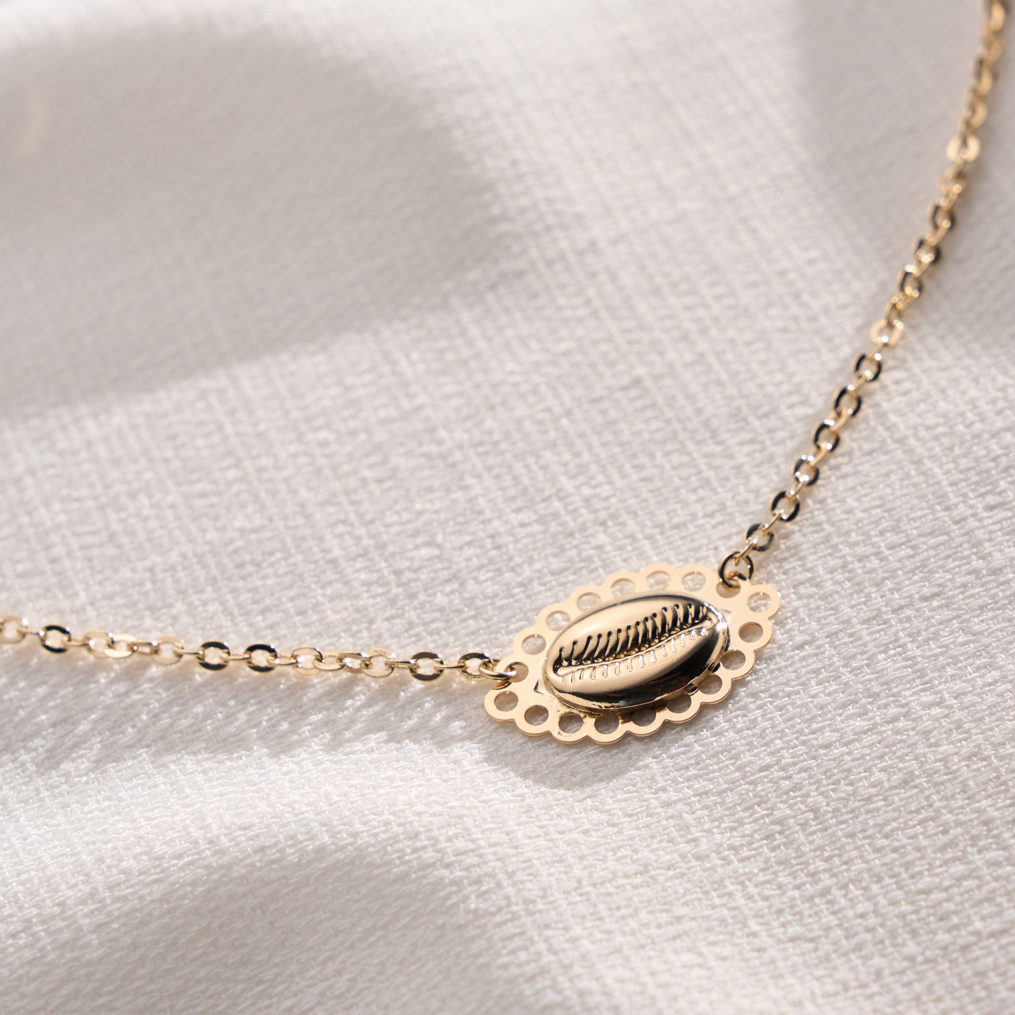 Colar Waikiki Banho Ouro 18k