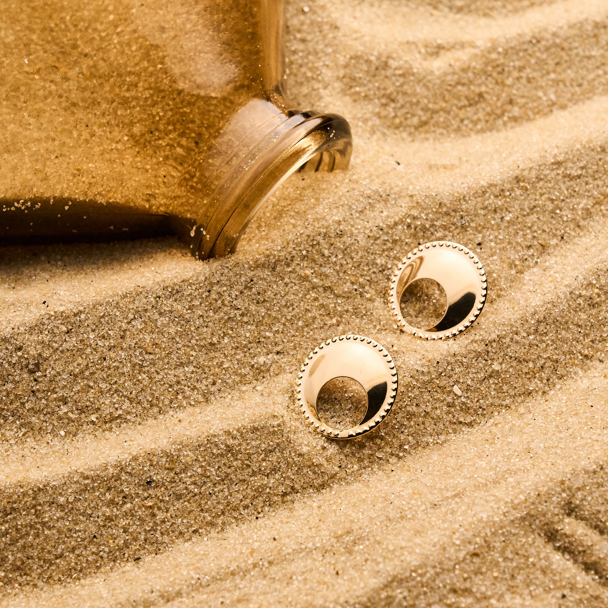 Brinco Prue Banho Ouro 18k