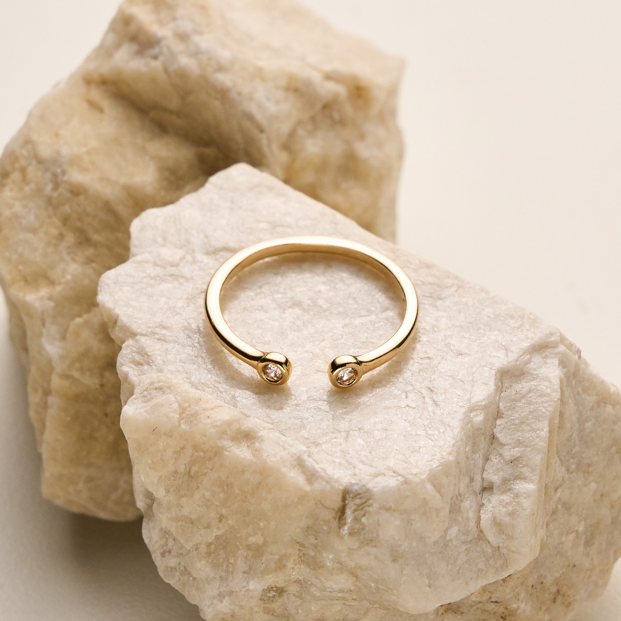 Anel Copacabana Banho Ouro 18k