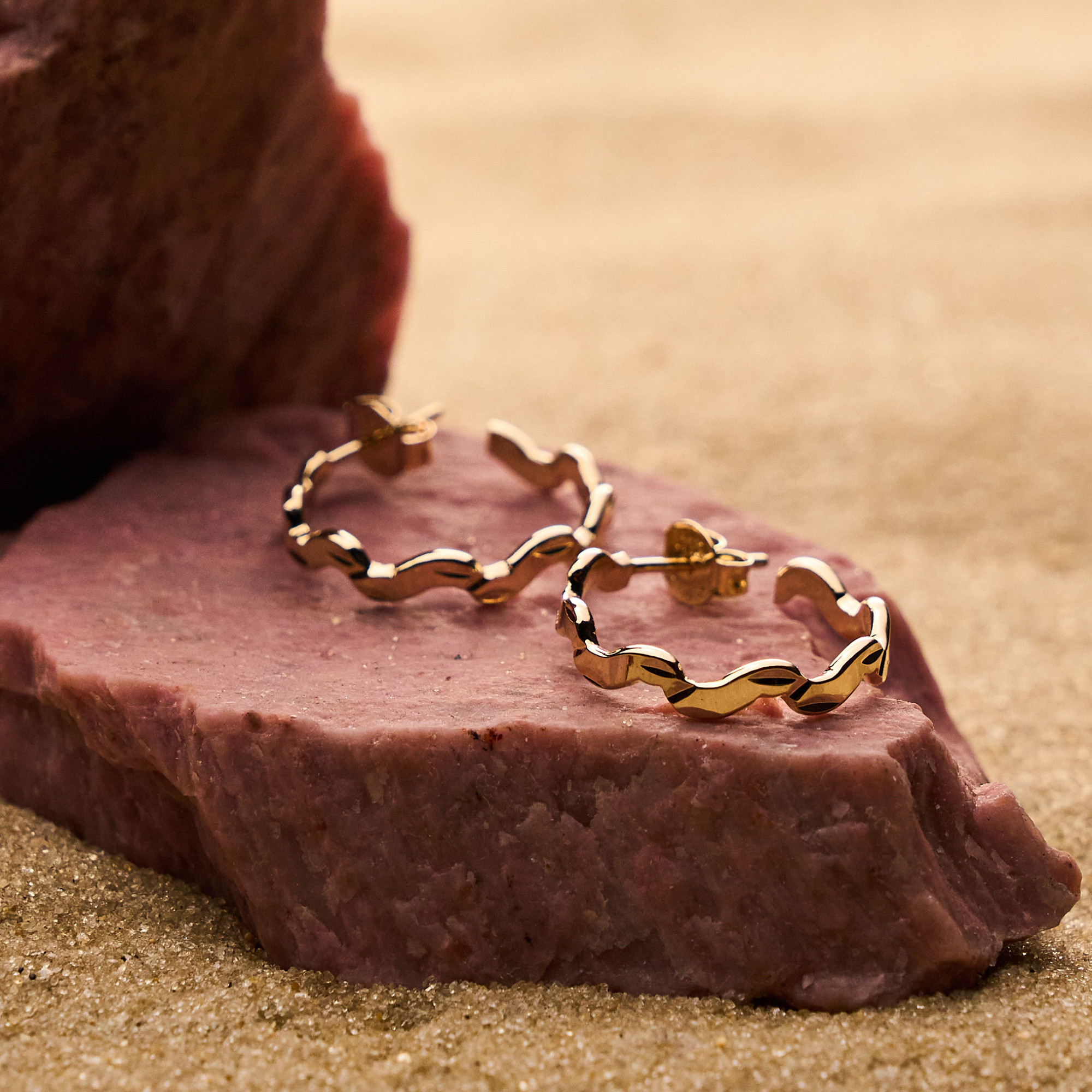 Brinco Shannon Banho Ouro 18k