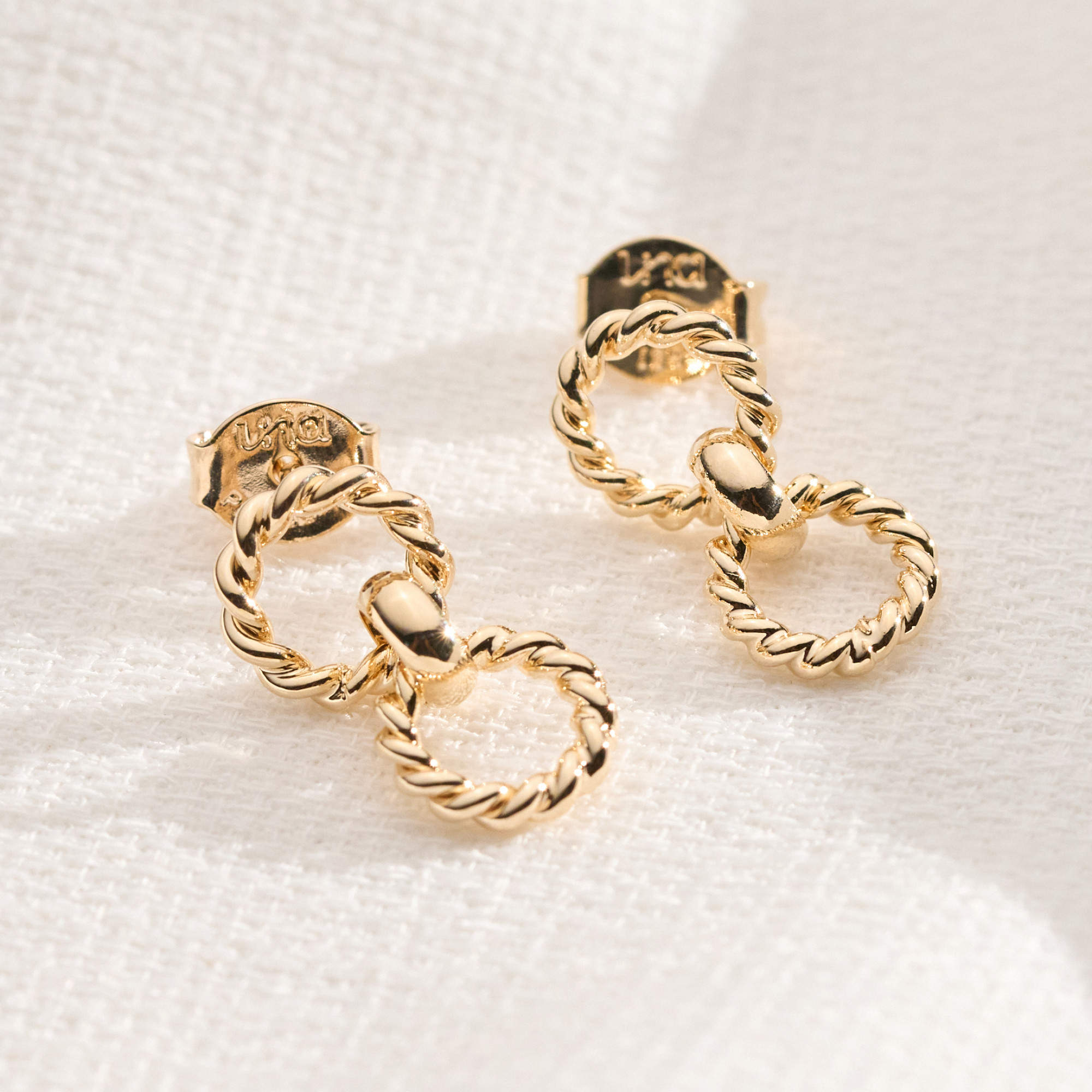 Brinco Sardenha Banho Ouro 18k