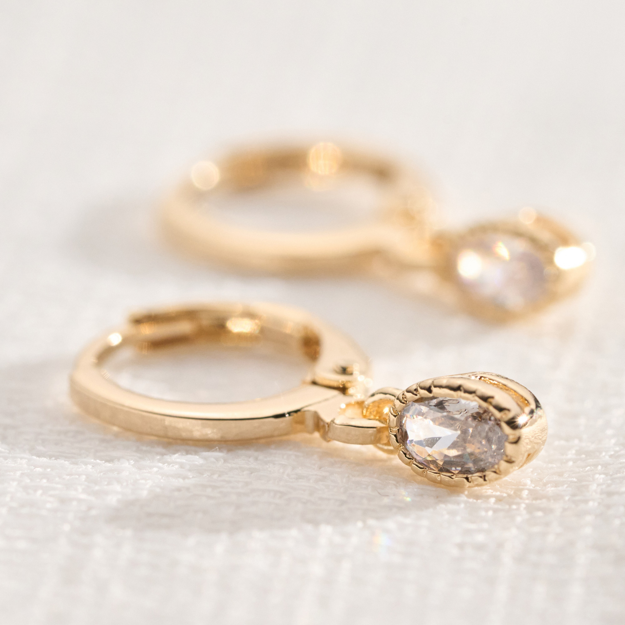 Brinco Tierney Banho Ouro 18k