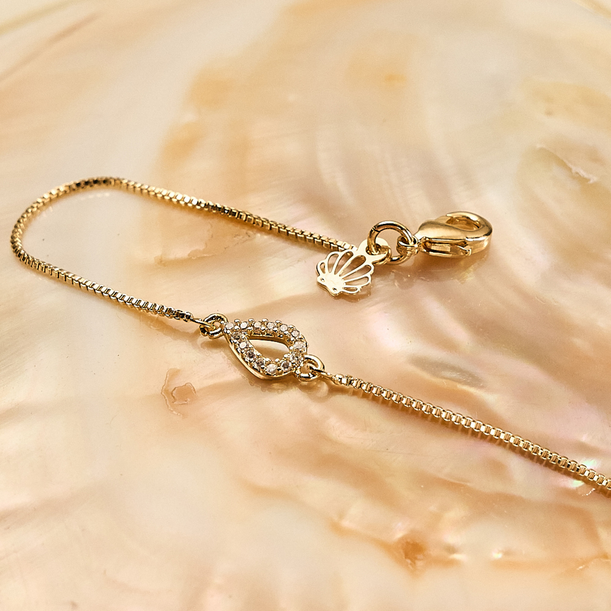 Pulseira Sacha Banho Ouro 18k