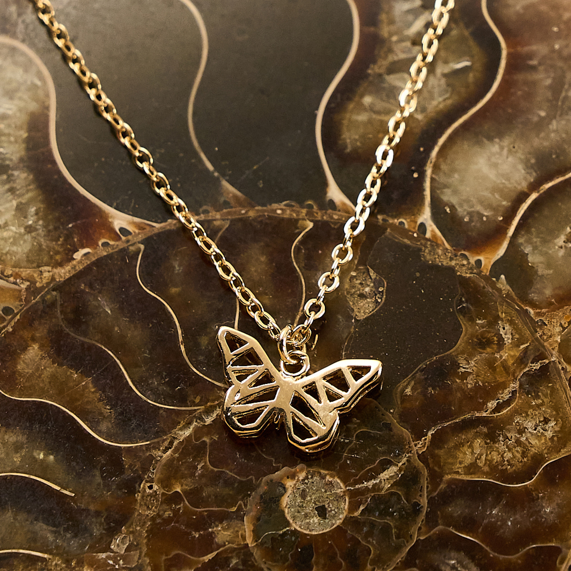 Colar Sheron Banho Ouro 18k