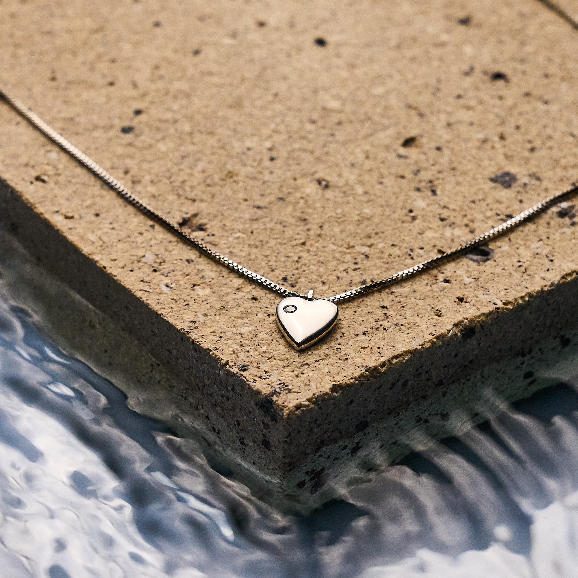 Colar Luiza Banho Ródio Branco