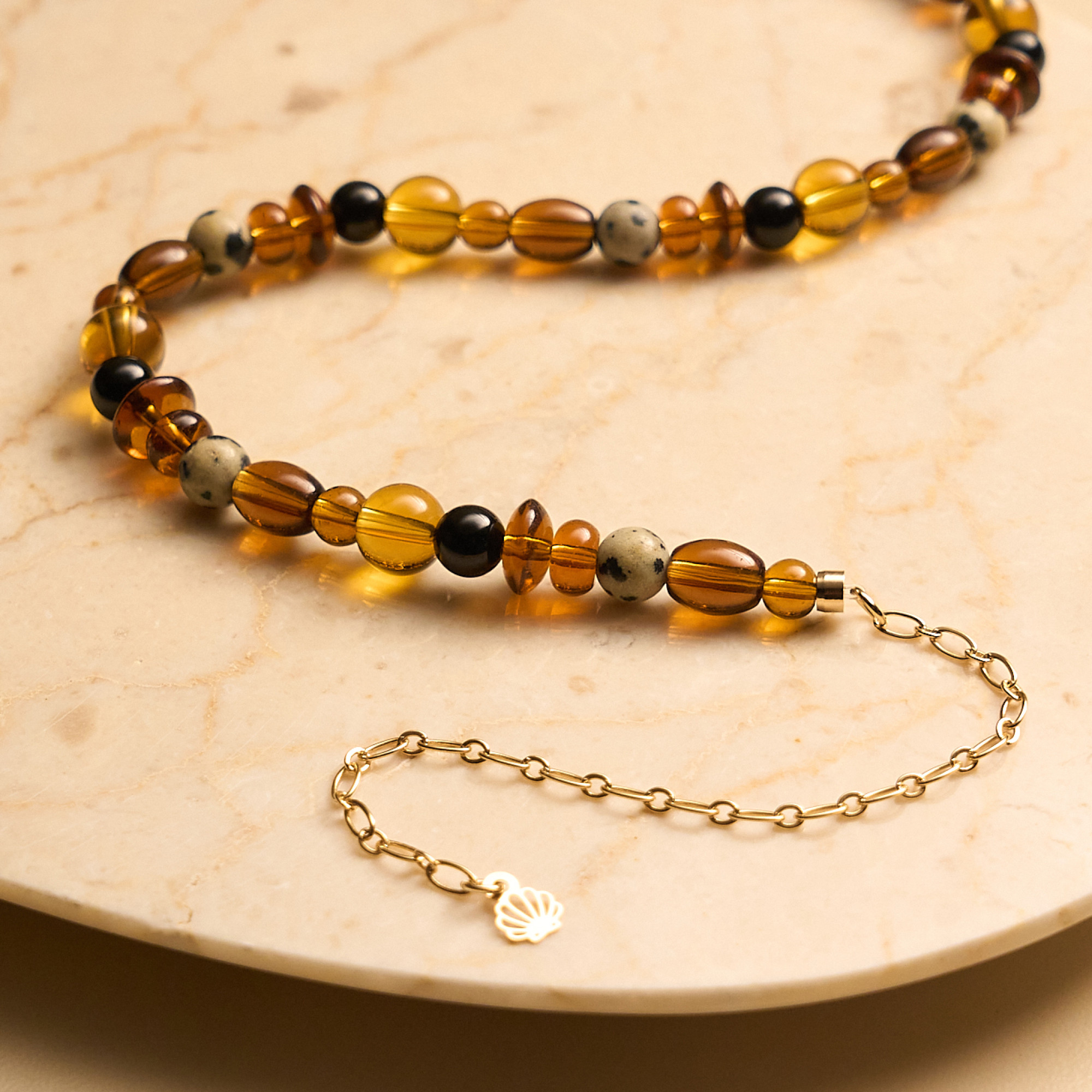 Colar Mabel Banho Ouro 18k