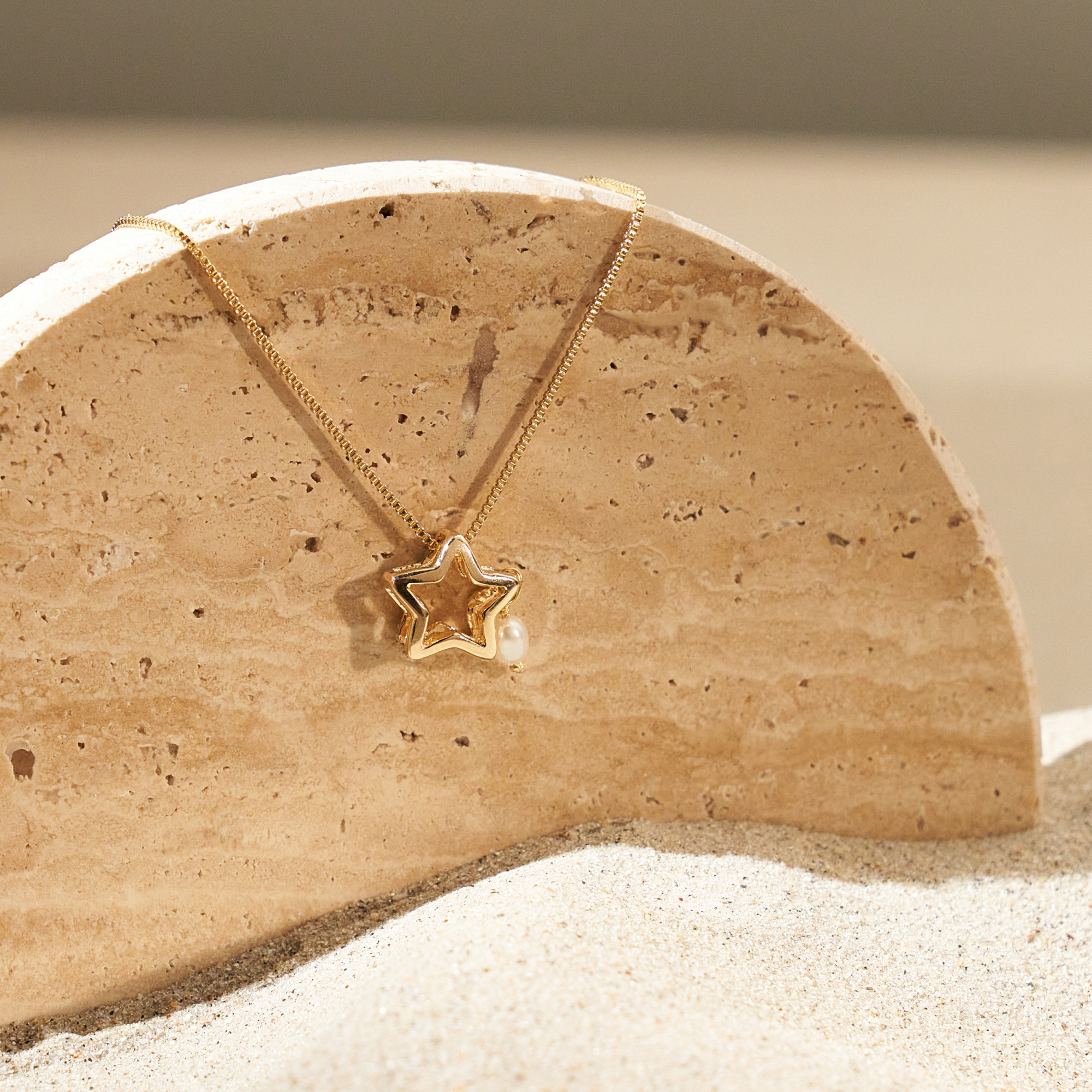 Colar Violeta Banho Ouro 18k