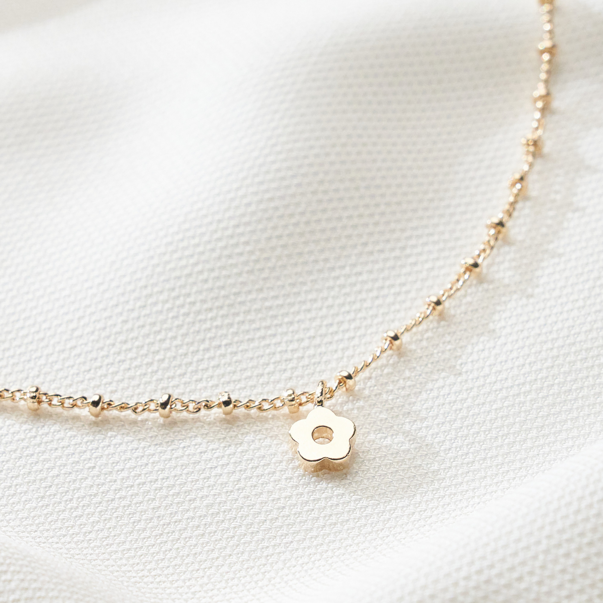 Colar Fran Banho Ouro 18k