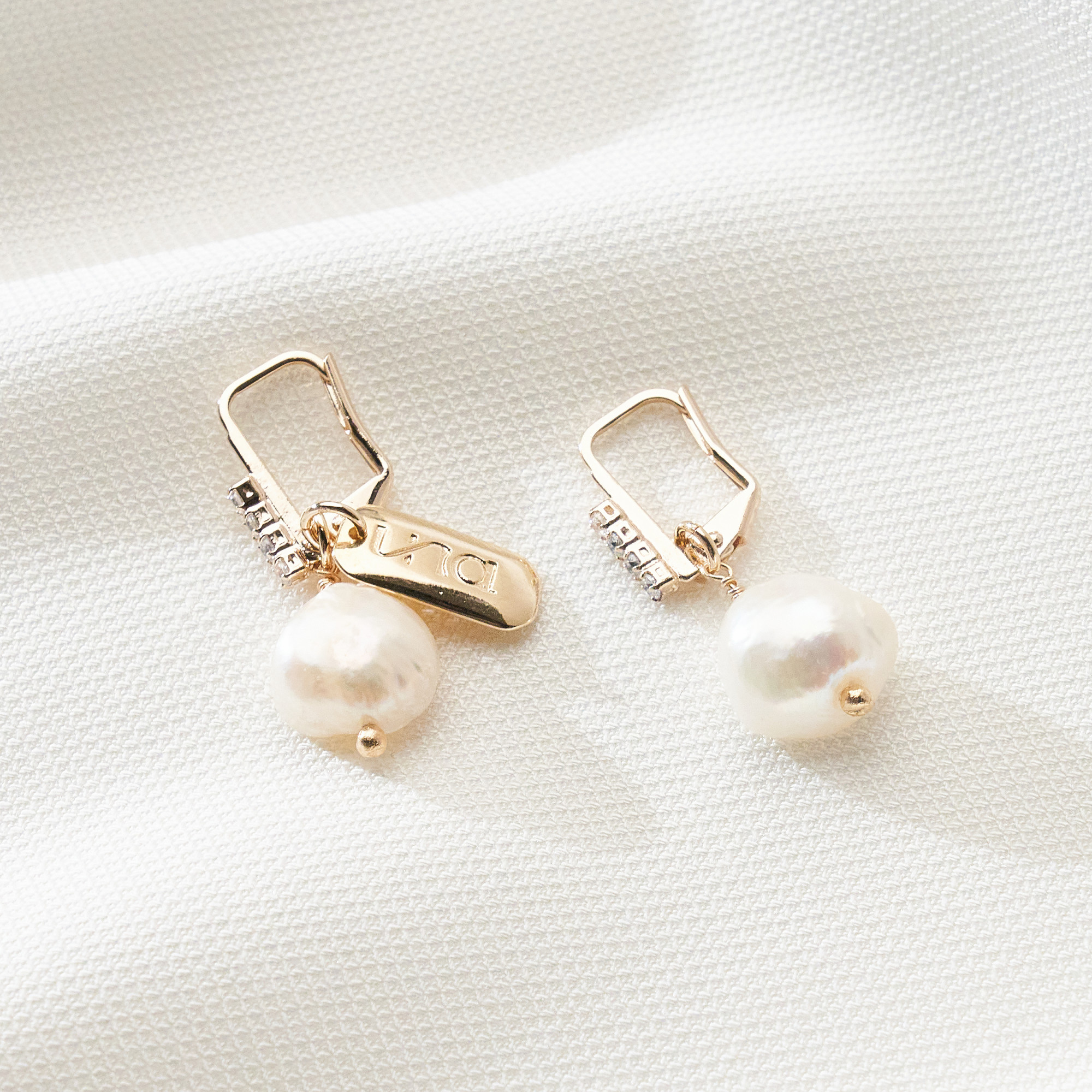 Brinco Estela Banho Ouro 18k