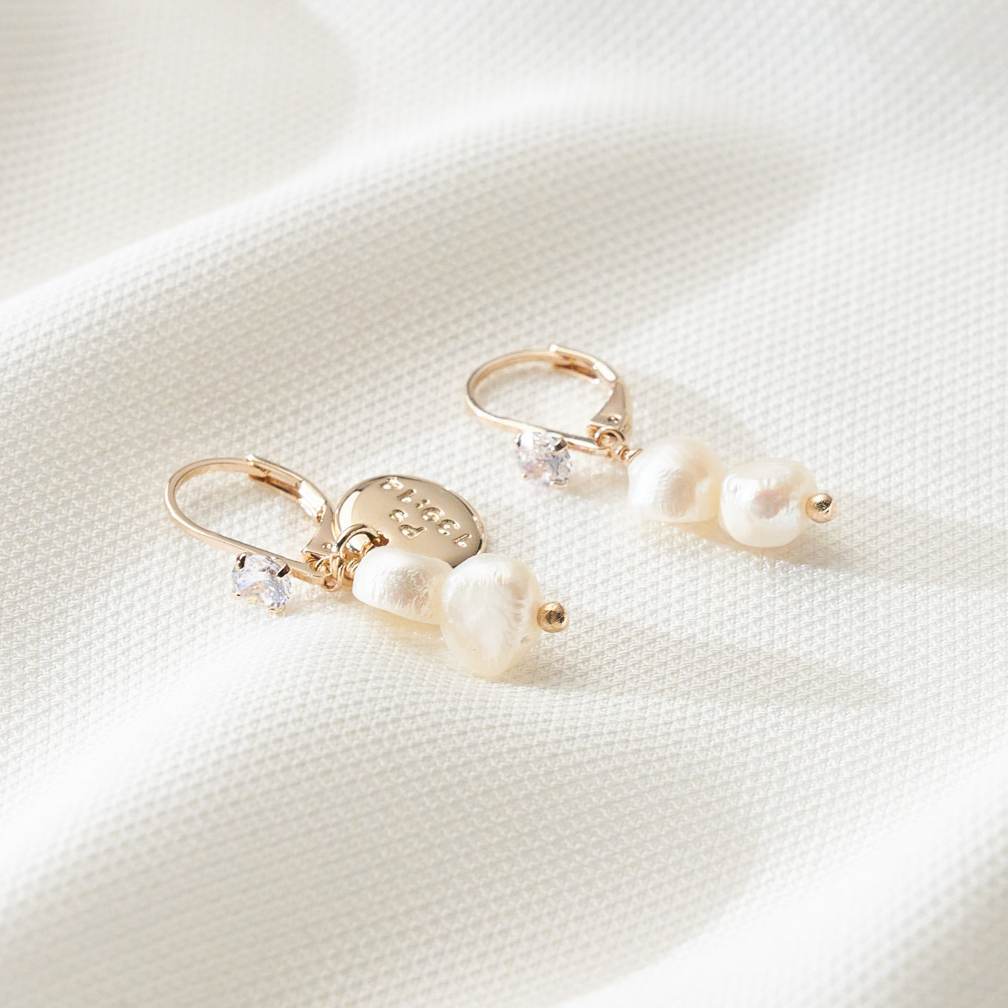 Brinco Caroline Banho Ouro 18k