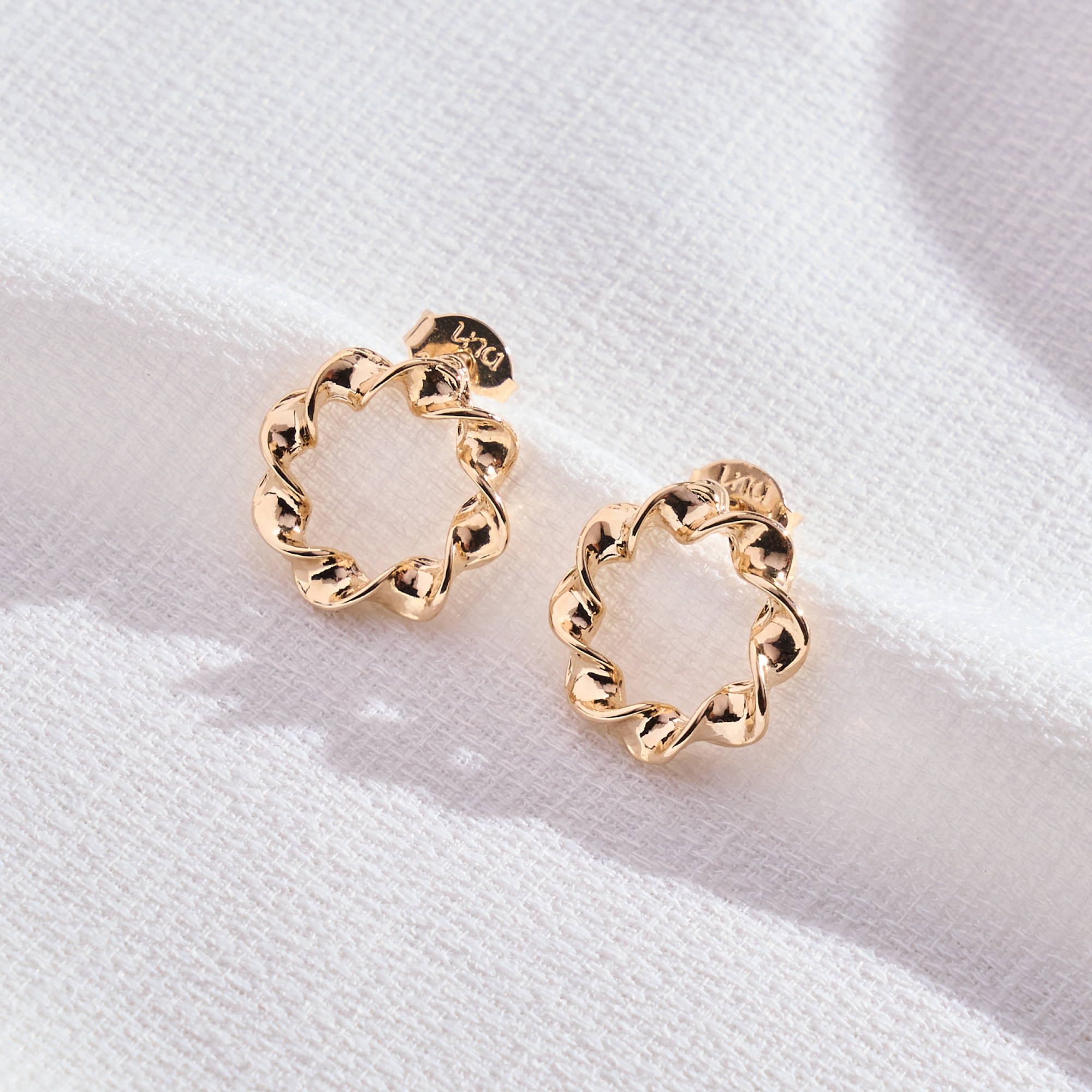 Brinco Aiane Banho Ouro 18k