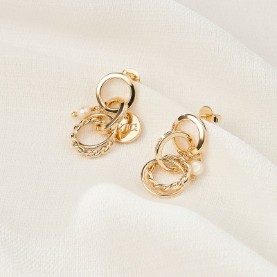 Brinco Celina Banho Ouro 18k