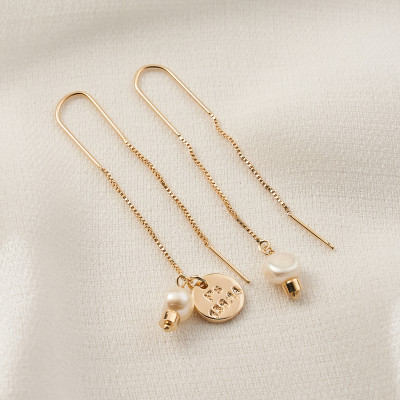 Brinco Megan Banho Ouro 18k