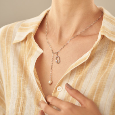 Pingente Dasha O Banho Ródio Branco