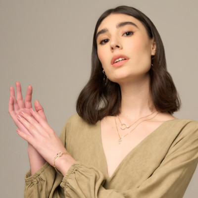 Pulseira Lisandra Banho Ouro 18k