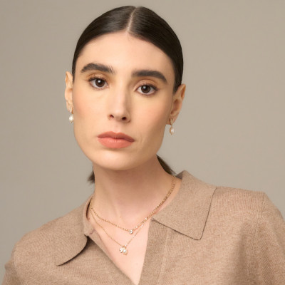 Colar Jill Banho Ouro 18k