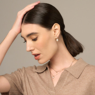 Colar Elizandra Banho Ouro 18k