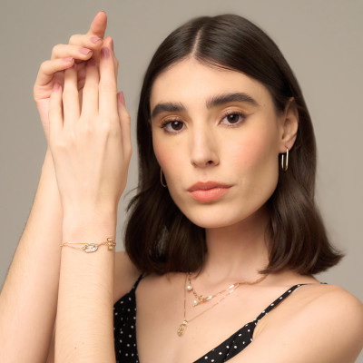 Pulseira Giulie Banho Ouro 18k