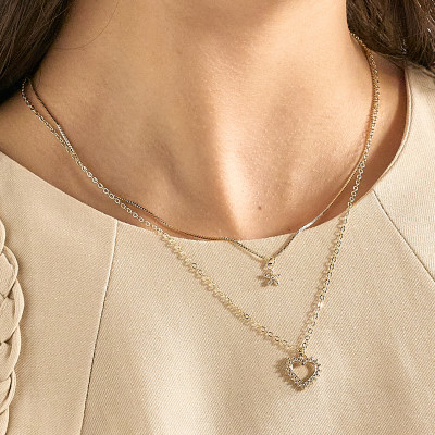 Colar Gedes Banho Ouro 18k