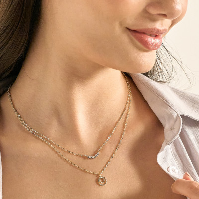 Colar Marly Banho Ouro 18k