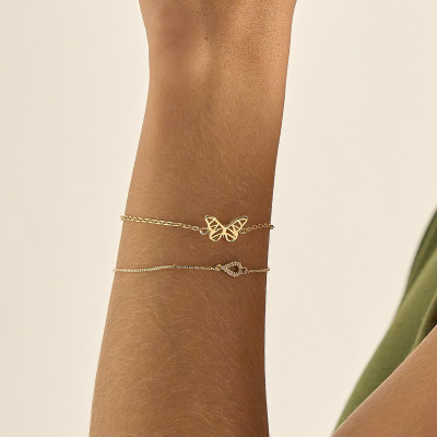 Pulseira Sacha Banho Ouro 18k