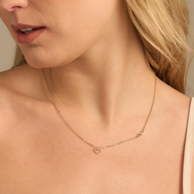 Colar Pinkko Banho Ouro 18k