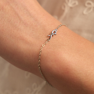 Pulseira Jacol Banho Ródio Branco