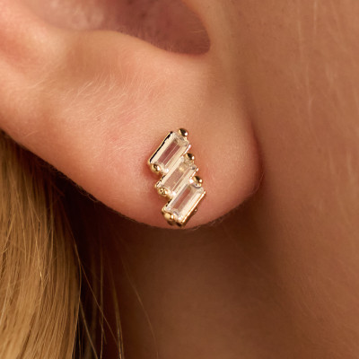 Brinco Karli Banho Ouro 18k