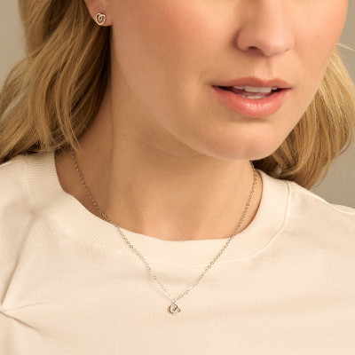 Colar Isadora Banho Ródio Branco