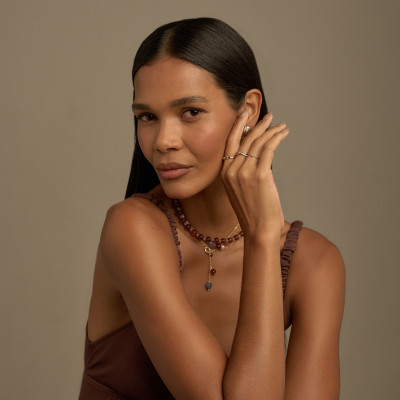 Anel Tina Banho Ouro 18k