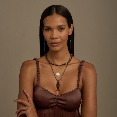 Colar Mabel Banho Ouro 18k