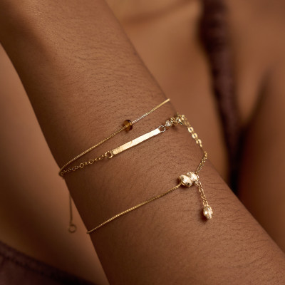 Pulseira Astrid Banho Ouro 18k