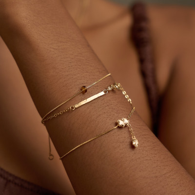 Pulseira Luna Banho Ouro 18k