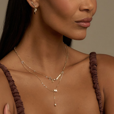 Colar Ceci Banho Ouro 18k