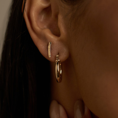 Brinco Dora Banho Ouro 18k